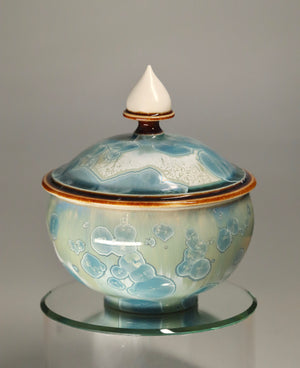 Seafoam Jewelry Jar