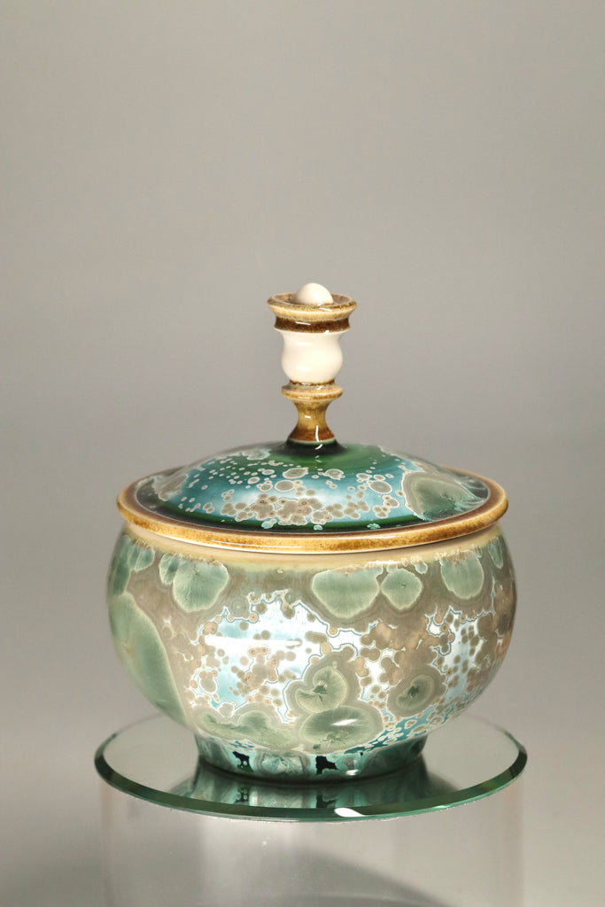 Emerald Jewelry Jar