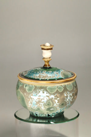 Emerald Jewelry Jar
