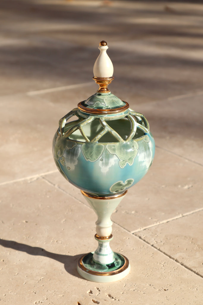 Emerald Incense Burner 1