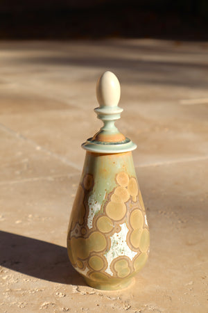 Robin's Egg Perfume Jar 1