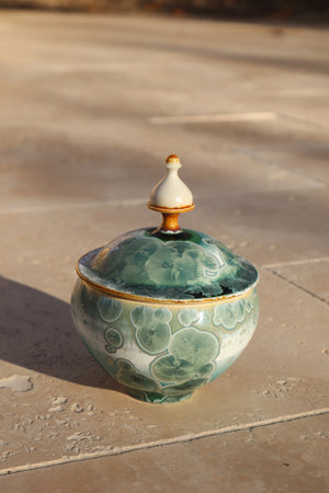 Emerald Jewelry Jar 1