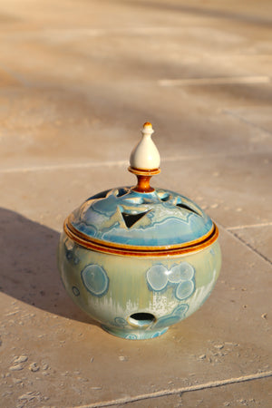 Seafoam Incense Burner 1